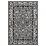Obsidian Classic OBS32 Mid Grey/Charcoal/Ivory/Taupe/Black/Steel Grey Rug