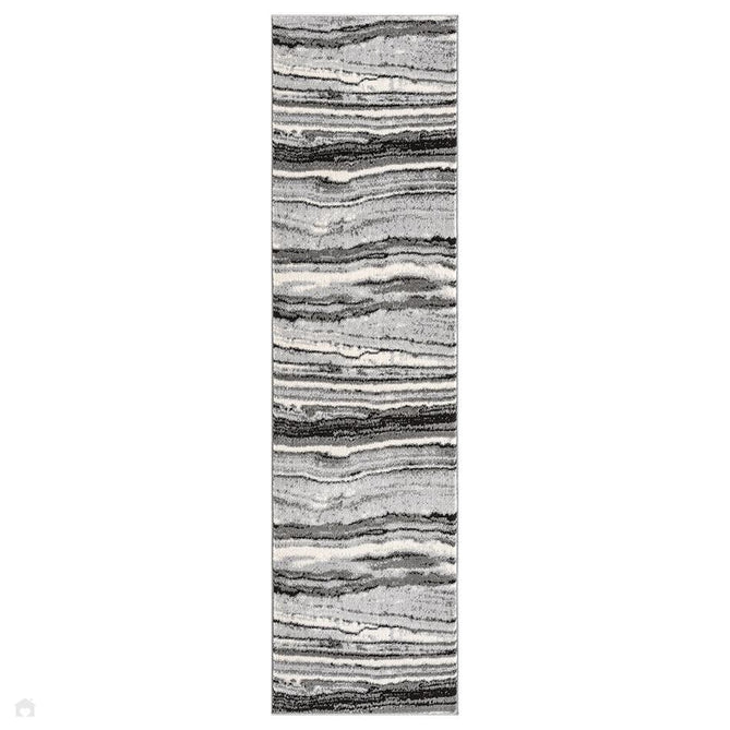 Obsidian Coast OBS37 Grey/Black/Ivory/Steel Grey/Ash Grey Rug-Desire Rugs-Rug Love - The Most Loved Rug Store