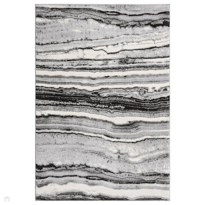 Obsidian Coast OBS37 Grey/Black/Ivory/Steel Grey/Ash Grey Rug-Desire Rugs-Rug Love - The Most Loved Rug Store