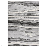 Obsidian Coast OBS37 Grey/Black/Ivory/Steel Grey/Ash Grey Rug