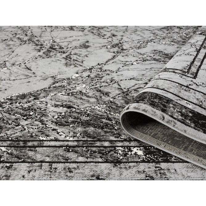 Obsidian Frame OBS36 Grey Runner-Desire Rugs-Rug Love - The Most Loved Rug Store