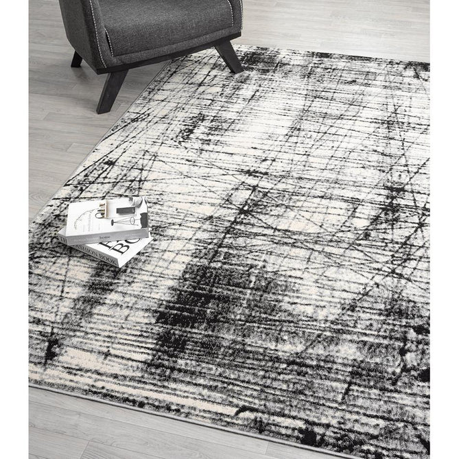 Obsidian Oblique OBS34 Grey Rug-Desire Rugs-Rug Love - The Most Loved Rug Store