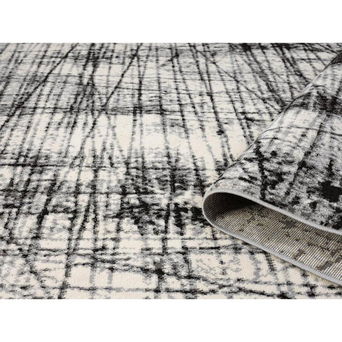 Obsidian Oblique OBS34 Grey Runner-Desire Rugs-Rug Love - The Most Loved Rug Store
