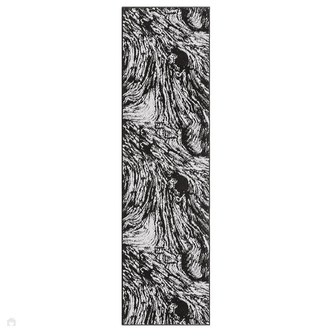 Obsidian Whirlpool OBS35 Charcoal Black/Grey/Steel Grey/Ash Grey/Slate Grey Rug-Desire Rugs-Rug Love - The Most Loved Rug Store