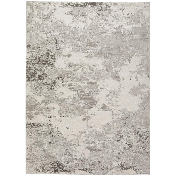 Olivia OLI105 Modern Abstract Distressed Shimmer Soft-Touch Textured Low-Profile Short Pile Polyester Grey Rug-Concept Looms-Rug Love - The Most Loved Rug Store