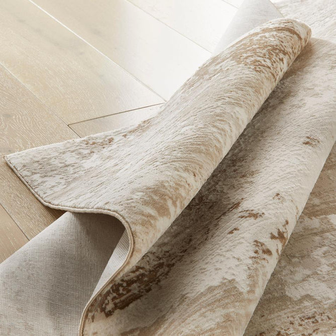 Olivia OLI106 Modern Abstract Distressed Shimmer Soft-Touch Textured Low-Profile Short Pile Polyester Beige Rug-Concept Looms-Rug Love - The Most Loved Rug Store
