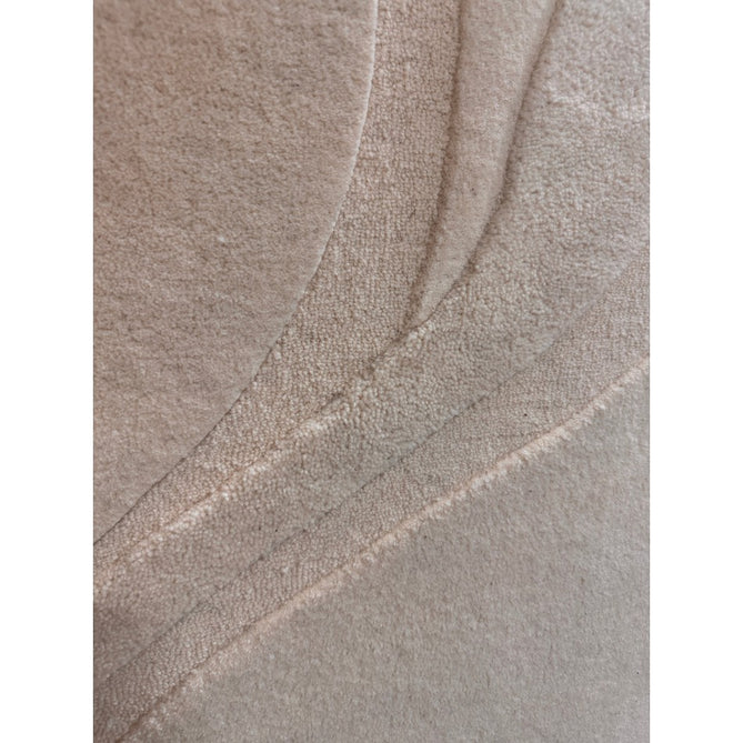 Olsen Glide Modern Plain Abstract Hand Carved Hi-Low Textured Wool Cream Rug-Asiatic Carpets-Rug Love - The Most Loved Rug Store