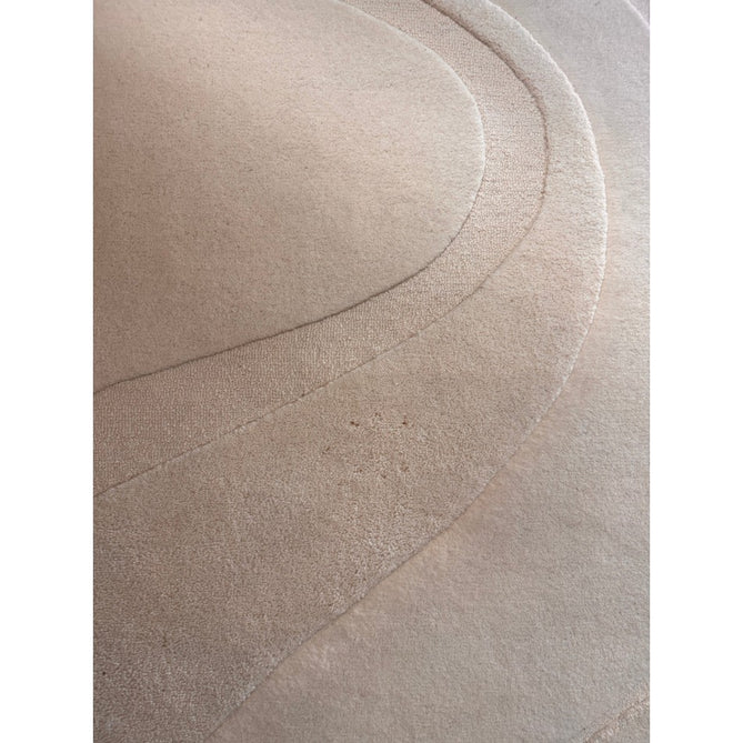Olsen Glide Modern Plain Abstract Hand Carved Hi-Low Textured Wool Cream Rug-Asiatic Carpets-Rug Love - The Most Loved Rug Store