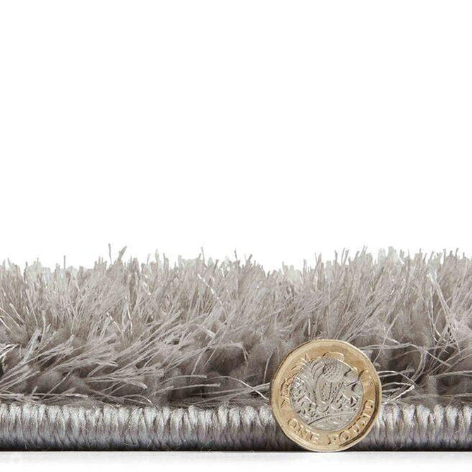 Olympia 2239 3D Geometric Plush Hand Carved Soft Polypropylene Shaggy Grey/Pink/Beige Rug-Think Rugs-Rug Love - The Most Loved Rug Store
