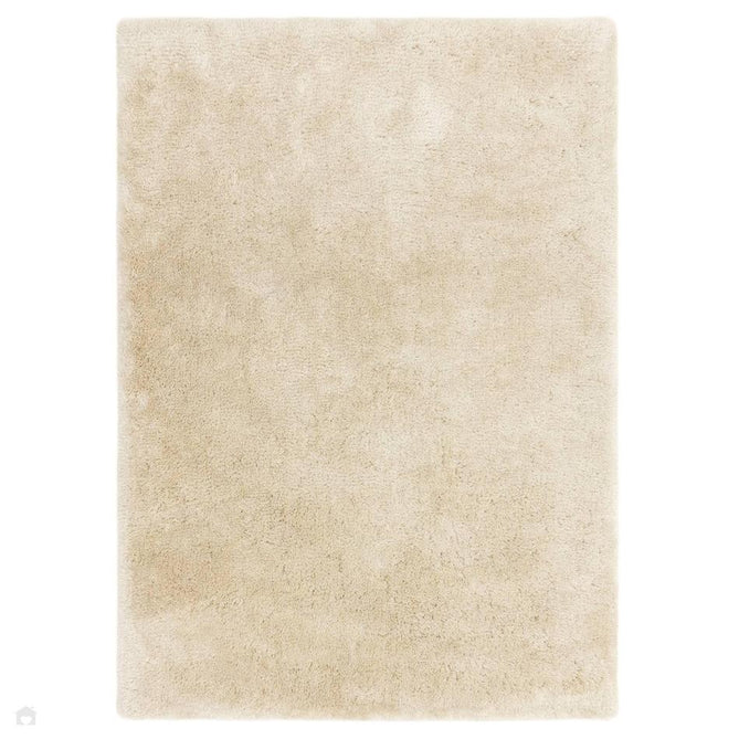 Opulence Plush Plain Soft Subtle Shimmer Sustainable Recycled Polyester Mid-Height Shaggy Natural Rug-Asiatic Carpets-Rug Love - The Most Loved Rug Store