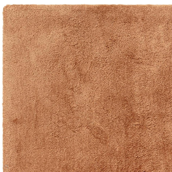 Opulence Plush Plain Soft Subtle Shimmer Sustainable Recycled Polyester Mid-Height Shaggy Rust Terracotta Rug-Asiatic Carpets-Rug Love - The Most Loved Rug Store
