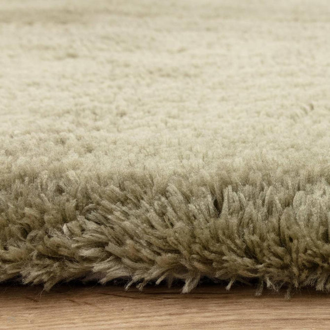 Opulence Plush Plain Soft Subtle Shimmer Sustainable Recycled Polyester Mid-Height Shaggy Sage Rug-Asiatic Carpets-Rug Love - The Most Loved Rug Store