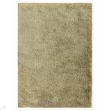 Opulence Plush Plain Soft Subtle Shimmer Sustainable Recycled Polyester Mid-Height Shaggy Sage Rug