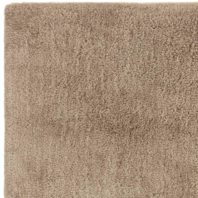 Opulence Plush Plain Soft Subtle Shimmer Sustainable Recycled Polyester Mid-Height Shaggy Taupe Rug-Asiatic Carpets-Rug Love - The Most Loved Rug Store