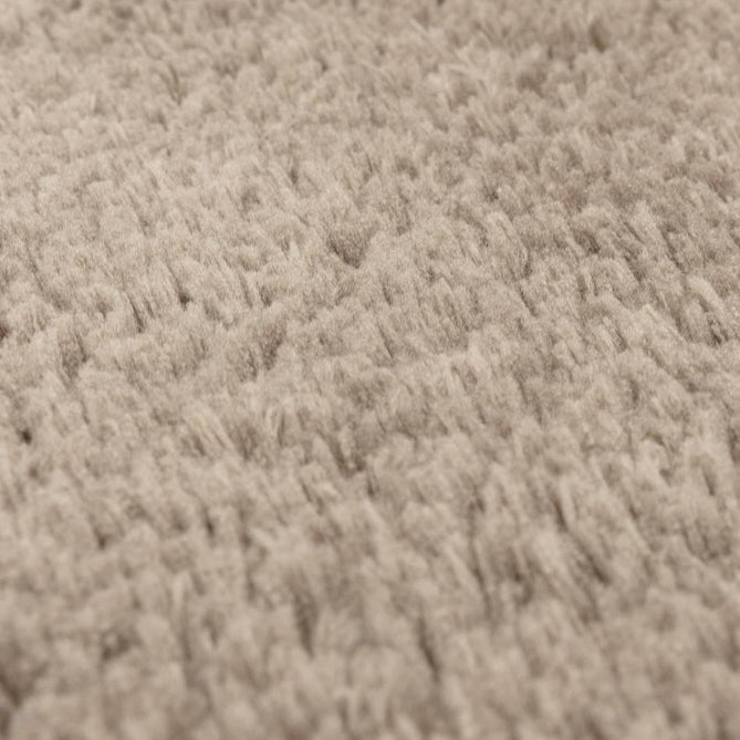 Opulence Plush Plain Soft Subtle Shimmer Sustainable Recycled Polyester Mid-Height Shaggy Taupe Rug-Asiatic Carpets-Rug Love - The Most Loved Rug Store