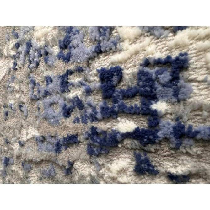 Orion OR04 Abstract Modern Distressed Textured Soft-Touch Metallic Shimmer Blue/Grey/Cream Rug-Asiatic Carpets-Rug Love - The Most Loved Rug Store