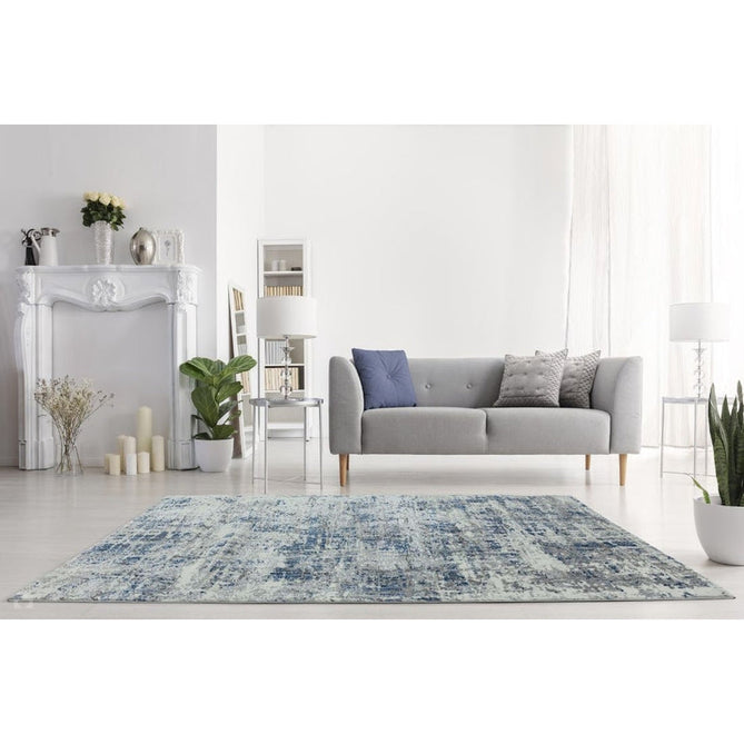 Orion OR04 Abstract Modern Distressed Textured Soft-Touch Metallic Shimmer Blue/Grey/Cream Rug-Asiatic Carpets-Rug Love - The Most Loved Rug Store
