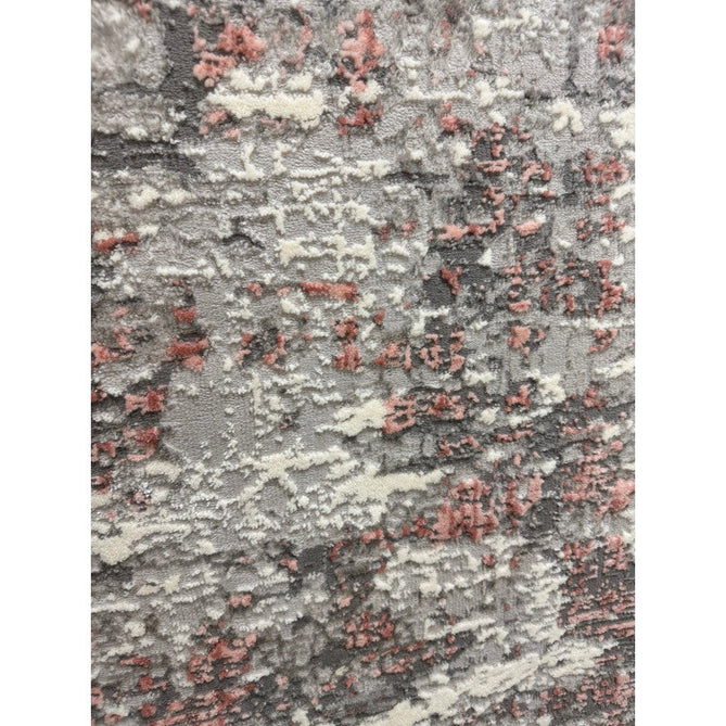 Orion OR06 Abstract Modern Distressed Textured Soft-Touch Metallic Shimmer Pink/Grey/Cream Rug-Asiatic Carpets-Rug Love - The Most Loved Rug Store