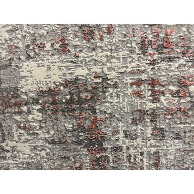 Orion OR06 Abstract Modern Distressed Textured Soft-Touch Metallic Shimmer Pink/Grey/Cream Rug-Asiatic Carpets-Rug Love - The Most Loved Rug Store