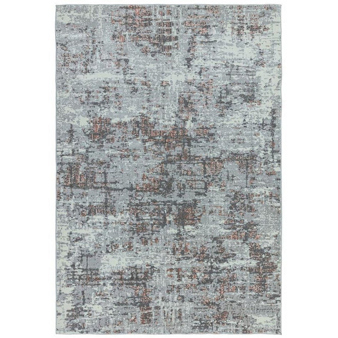 Orion OR06 Abstract Modern Distressed Textured Soft-Touch Metallic Shimmer Pink/Grey/Cream Rug-Asiatic Carpets-Rug Love - The Most Loved Rug Store
