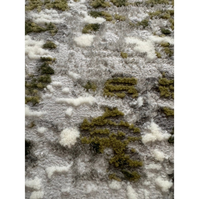 Orion OR08 Abstract Modern Distressed Textured Soft-Touch Metallic Shimmer Green/Silver/Cream Rug-Asiatic Carpets-Rug Love - The Most Loved Rug Store