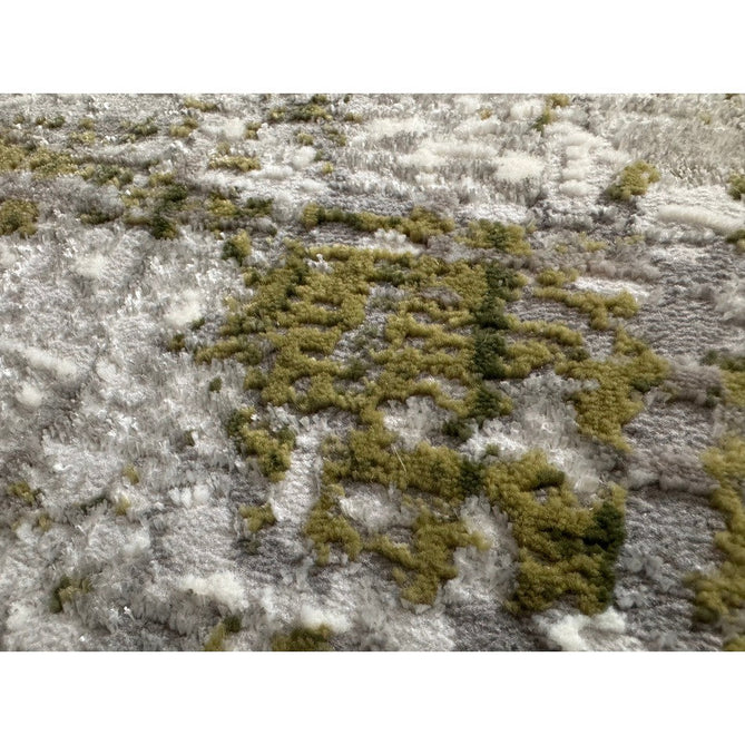 Orion OR08 Abstract Modern Distressed Textured Soft-Touch Metallic Shimmer Green/Silver/Cream Rug-Asiatic Carpets-Rug Love - The Most Loved Rug Store