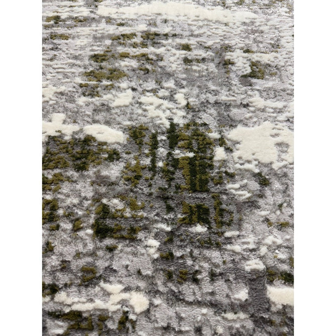 Orion OR08 Abstract Modern Distressed Textured Soft-Touch Metallic Shimmer Green/Silver/Cream Rug-Asiatic Carpets-Rug Love - The Most Loved Rug Store