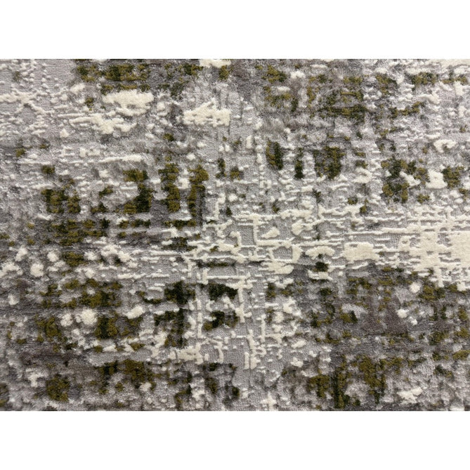 Orion OR08 Abstract Modern Distressed Textured Soft-Touch Metallic Shimmer Green/Silver/Cream Rug-Asiatic Carpets-Rug Love - The Most Loved Rug Store