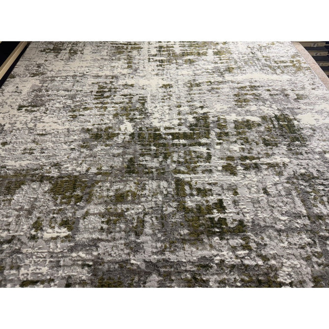 Orion OR08 Abstract Modern Distressed Textured Soft-Touch Metallic Shimmer Green/Silver/Cream Rug-Asiatic Carpets-Rug Love - The Most Loved Rug Store