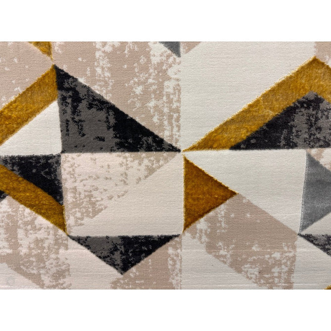 Orion OR11 Flag Modern Geometric Distressed Textured Soft-Touch Metallic Shimmer Yellow/Grey/Gold/Taupe/Cream Rug-Asiatic Carpets-Rug Love - The Most Loved Rug Store
