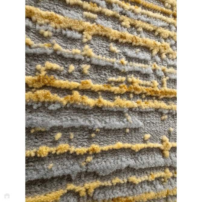 Orion OR12 Blocks Modern Geometric Distressed Textured Soft-Touch Metallic Shimmer Yellow/Grey/Silver/Cream Rug-Asiatic Carpets-Rug Love - The Most Loved Rug Store
