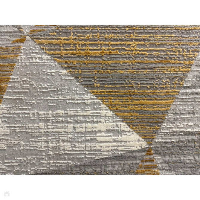 Orion OR12 Blocks Modern Geometric Distressed Textured Soft-Touch Metallic Shimmer Yellow/Grey/Silver/Cream Rug-Asiatic Carpets-Rug Love - The Most Loved Rug Store