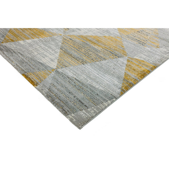 Orion OR12 Blocks Modern Geometric Distressed Textured Soft-Touch Metallic Shimmer Yellow/Grey/Silver/Cream Rug-Asiatic Carpets-Rug Love - The Most Loved Rug Store