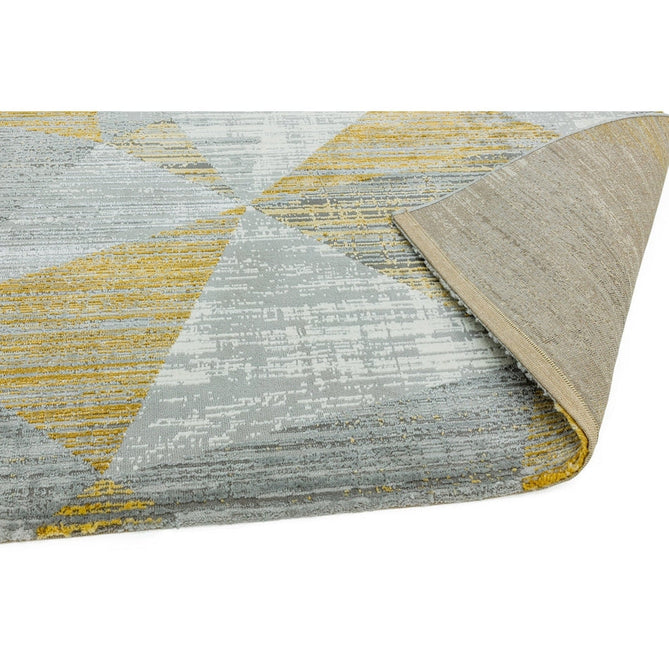 Orion OR12 Blocks Modern Geometric Distressed Textured Soft-Touch Metallic Shimmer Yellow/Grey/Silver/Cream Rug-Asiatic Carpets-Rug Love - The Most Loved Rug Store