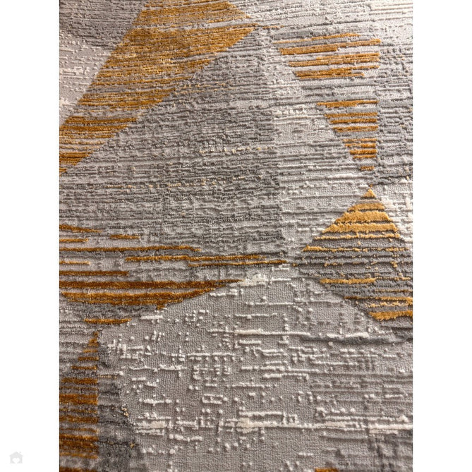 Orion OR12 Blocks Modern Geometric Distressed Textured Soft-Touch Metallic Shimmer Yellow/Grey/Silver/Cream Rug-Asiatic Carpets-Rug Love - The Most Loved Rug Store