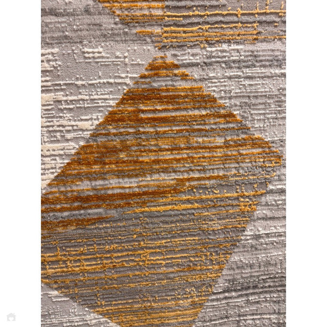 Orion OR12 Blocks Modern Geometric Distressed Textured Soft-Touch Metallic Shimmer Yellow/Grey/Silver/Cream Rug-Asiatic Carpets-Rug Love - The Most Loved Rug Store