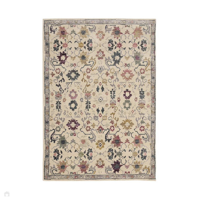 Orner Tapestry Look Multicolour Rug-Melrose-Rug Love - The Most Loved Rug Store