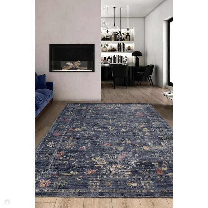 Orner Traditional Blue Rug-Melrose-Rug Love - The Most Loved Rug Store