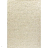 Oxford OXF00 Plain Plush Soft Stain-Resistant Textured Polypropylene Shaggy Ivory Rug