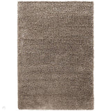 Oxford OXF00 Plain Plush Soft Stain-Resistant Textured Polypropylene Shaggy Light Beige Rug