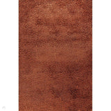Oxford OXF00 Plain Plush Soft Stain-Resistant Textured Polypropylene Shaggy Terracotta Rug