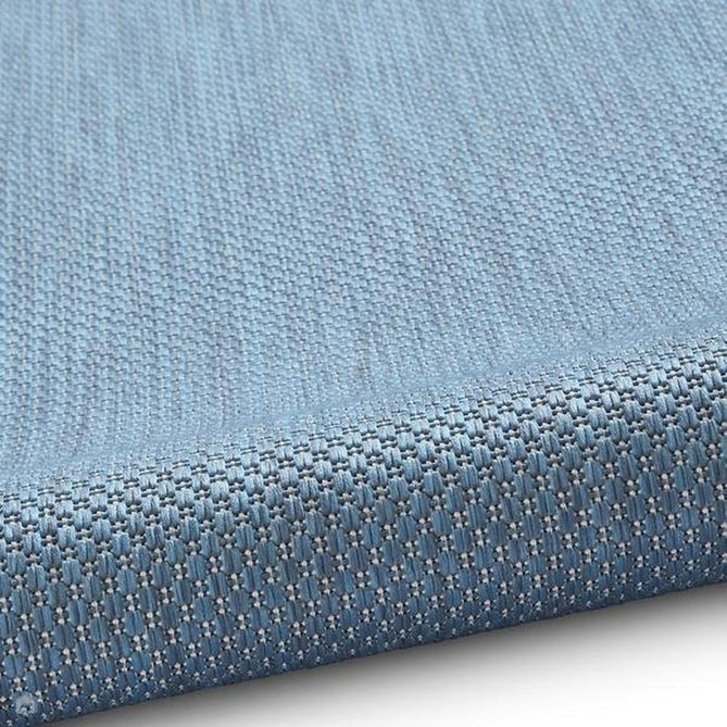 POP! Plain Durable Stain-Resistant Weatherproof Flatweave In-Outdoor Blue Rug-Think Rugs-Rug Love - The Most Loved Rug Store