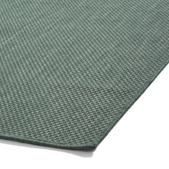 POP! Plain Durable Stain-Resistant Weatherproof Flatweave In-Outdoor Dark Green Rug-Think Rugs-Rug Love - The Most Loved Rug Store