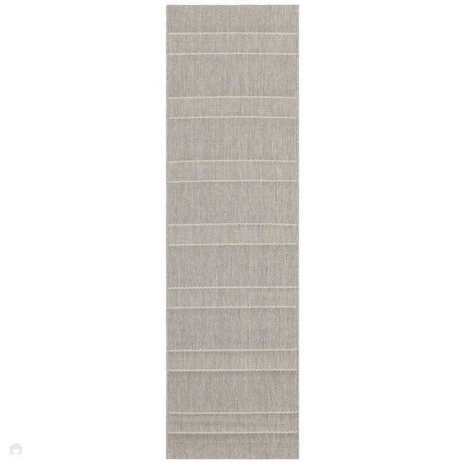 Patio PAT03 Stripe Chevron Modern Durable Stain-Resistant Weatherproof Flatweave In-Outdoor Beige/Cream Rug-Asiatic Carpets-Rug Love - The Most Loved Rug Store