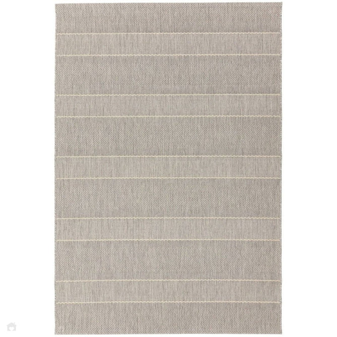 Patio PAT03 Stripe Chevron Modern Durable Stain-Resistant Weatherproof Flatweave In-Outdoor Beige/Cream Rug-Asiatic Carpets-Rug Love - The Most Loved Rug Store