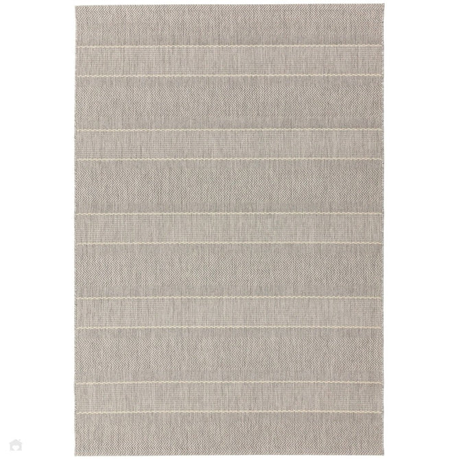 Patio PAT03 Stripe Chevron Modern Durable Stain-Resistant Weatherproof Flatweave In-Outdoor Beige/Cream Rug-Asiatic Carpets-Rug Love - The Most Loved Rug Store