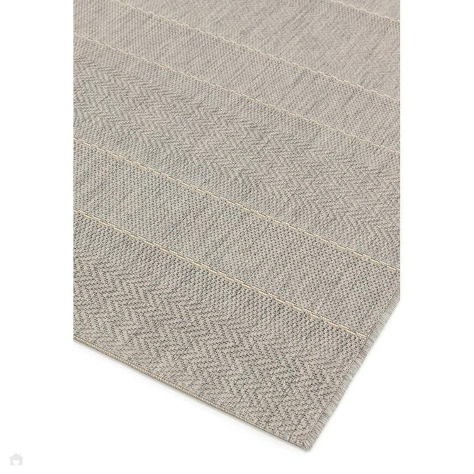 Patio PAT03 Stripe Chevron Modern Durable Stain-Resistant Weatherproof Flatweave In-Outdoor Beige/Cream Rug-Asiatic Carpets-Rug Love - The Most Loved Rug Store