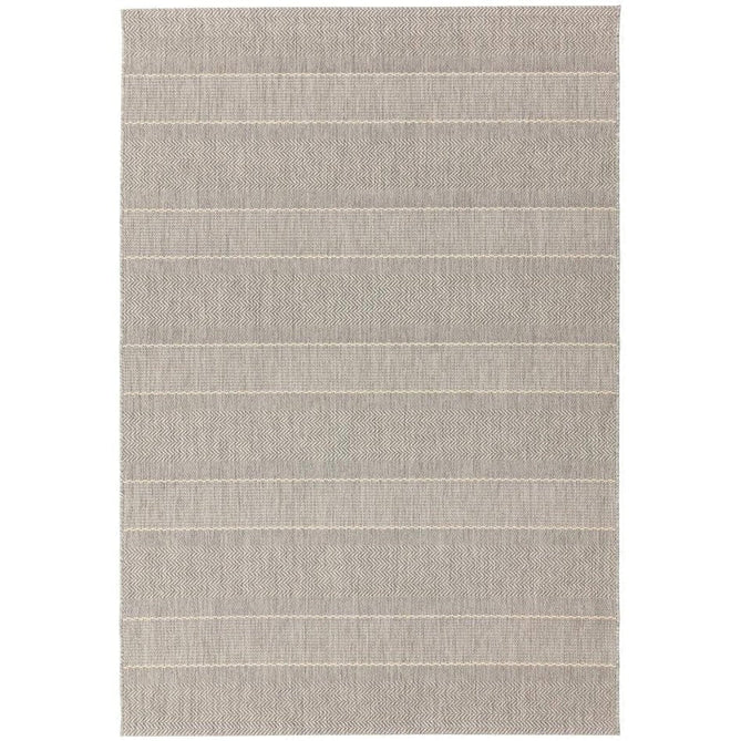 Patio PAT03 Stripe Chevron Modern Durable Stain-Resistant Weatherproof Flatweave In-Outdoor Beige/Cream Rug-Asiatic Carpets-Rug Love - The Most Loved Rug Store