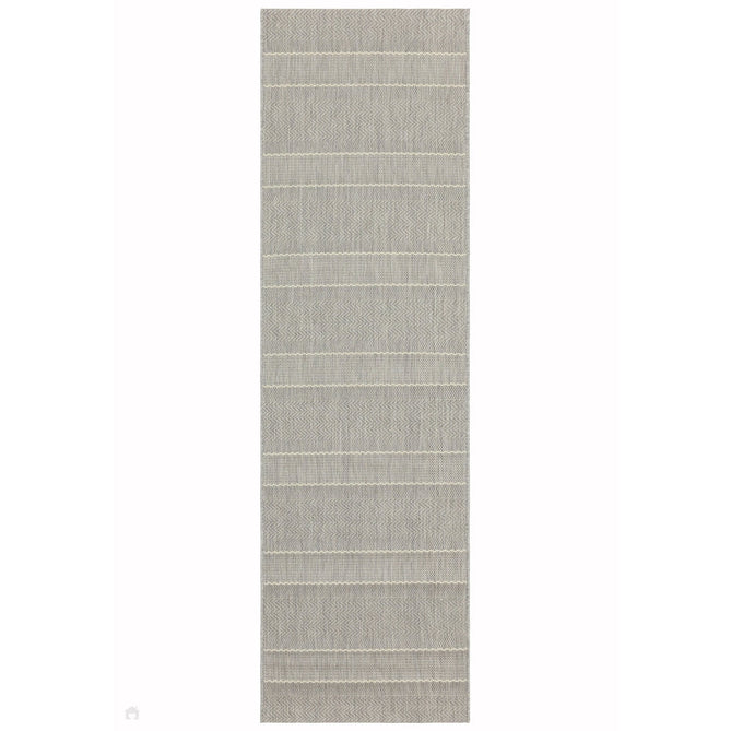 Patio PAT03 Stripe Modern Durable Stain-Resistant Weatherproof Flatweave In-Outdoor Beige/Cream Runner-Asiatic Carpets-Rug Love - The Most Loved Rug Store
