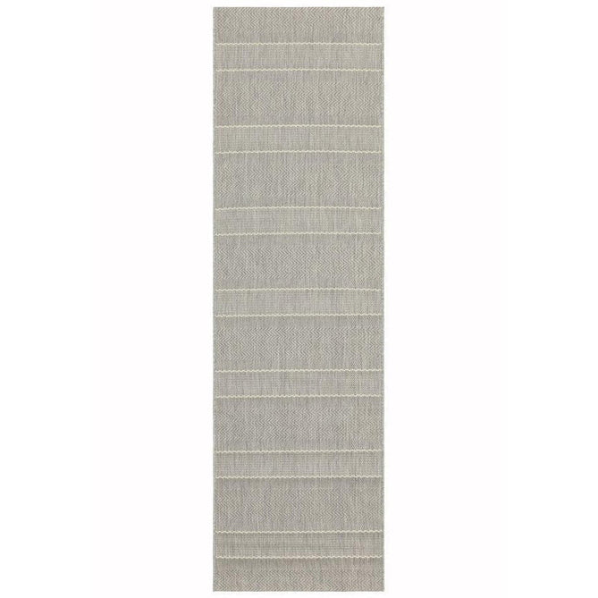 Patio PAT03 Stripe Modern Durable Stain-Resistant Weatherproof Flatweave In-Outdoor Beige/Cream Runner-Asiatic Carpets-Rug Love - The Most Loved Rug Store